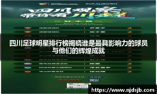四川足球明星排行榜揭晓谁是最具影响力的球员与他们的辉煌成就